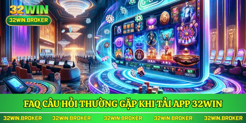 FAQ câu hỏi thường gặp khi tải app 32WIN